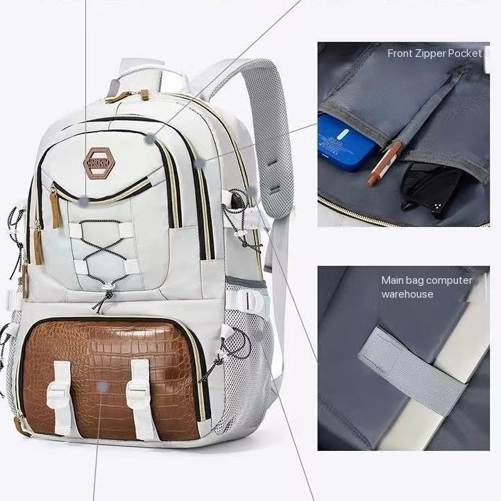 25L 750G rucksack, black backpack, travel backpack, durable backpacks, simple backpack, travel rucksack, hiking backpack, best travel backpack, laptop backpack for women - Image 17