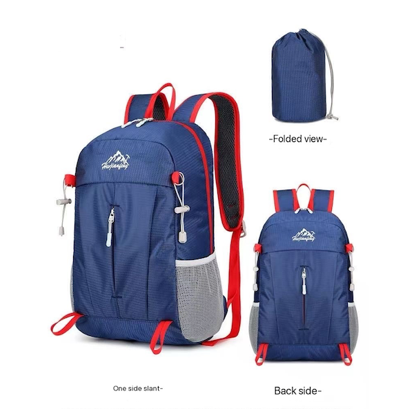 18L 200G travel backpack, black backpack, hiking backpack, ultralight backpack, simple backpack, laptop backpack for women, ladies laptop backpack, laptop backpack - Image 5