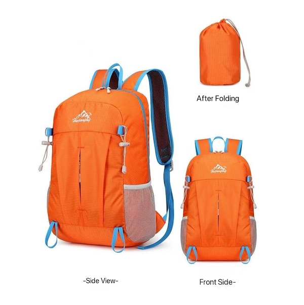 18L 200G travel backpack, black backpack, hiking backpack, ultralight backpack, simple backpack, laptop backpack for women, ladies laptop backpack, laptop backpack - Image 6