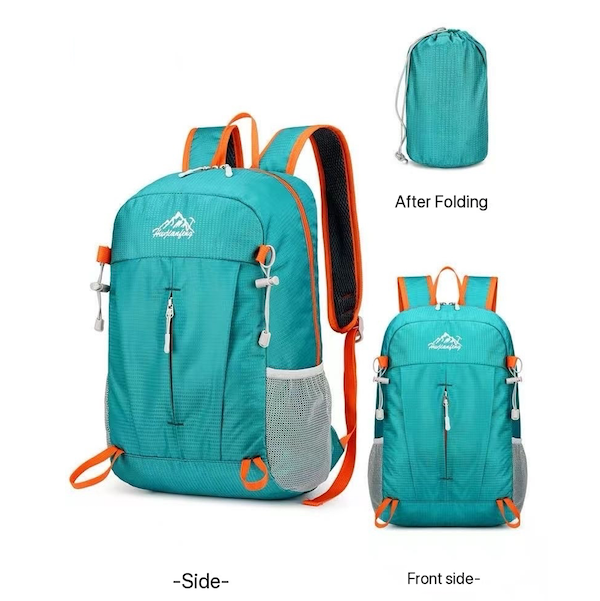 18L 200G travel backpack, black backpack, hiking backpack, ultralight backpack, simple backpack, laptop backpack for women, ladies laptop backpack, laptop backpack - Image 9