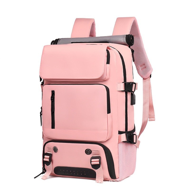 18L 830G sling bag,crossbody bag,travel backpack, pink backpack, hiking backpack, durable backpacks, simple modern backpack, laptop backpack for women, ladies laptop backpack, laptop backpack - Image 5