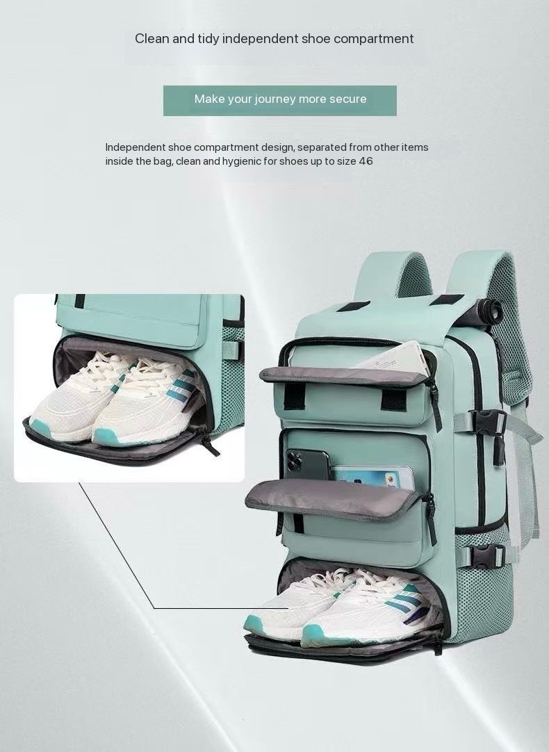 18L 830G sling bag,crossbody bag,travel backpack, pink backpack, hiking backpack, durable backpacks, simple modern backpack, laptop backpack for women, ladies laptop backpack, laptop backpack - Image 19