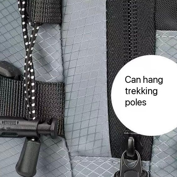 39L 700G hiking backpack, black backpack, travel backpack, laptop backpack for women, simple modern backpack, best travel backpack, ladies laptop backpack - Image 17