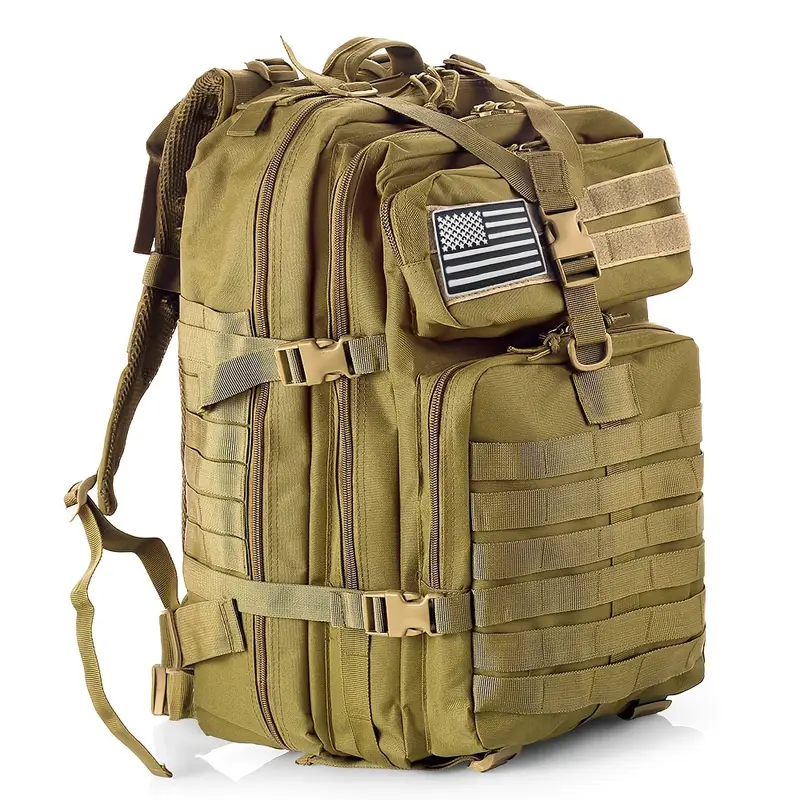 45L 1300G tactical bag, military backpacks, adventure time backpack, durable backpacks, vintage backpack, camo backpack, large backpack, camouflage backpack, green backpack