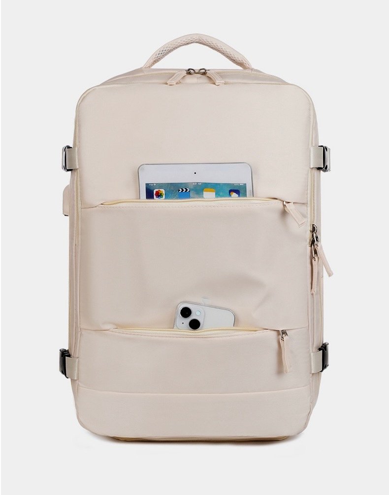 24L 820G daypack, pink backpack, travel backpack, durable backpacks, simple modern backpack, best travel backpack, laptop backpack for women, ladies laptop backpack - Image 14