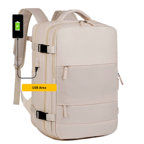 24L 820G daypack, pink backpack, travel backpack, durable backpacks, simple modern backpack, best travel backpack, laptop backpack for women, ladies laptop backpack - Image 10