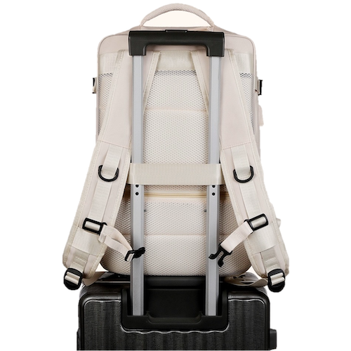 24L 820G daypack, pink backpack, travel backpack, durable backpacks, simple modern backpack, best travel backpack, laptop backpack for women, ladies laptop backpack - Image 9