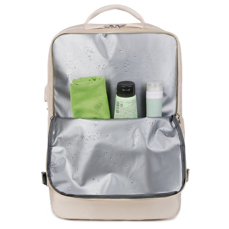 24L 820G daypack, pink backpack, travel backpack, durable backpacks, simple modern backpack, best travel backpack, laptop backpack for women, ladies laptop backpack - Image 7