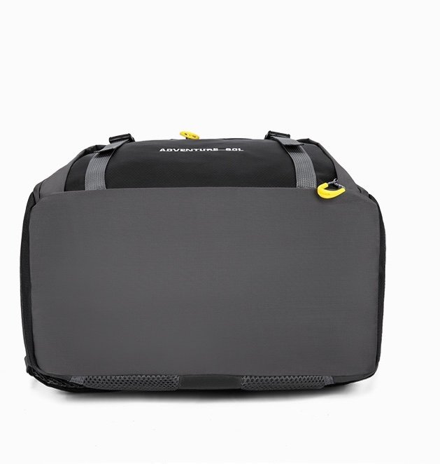 40L 880G travel backpack, black backpack, hiking backpack, water backpack, simple modern backpack, large backpack, plain black backpack, all black backpack, blue backpack - Image 20