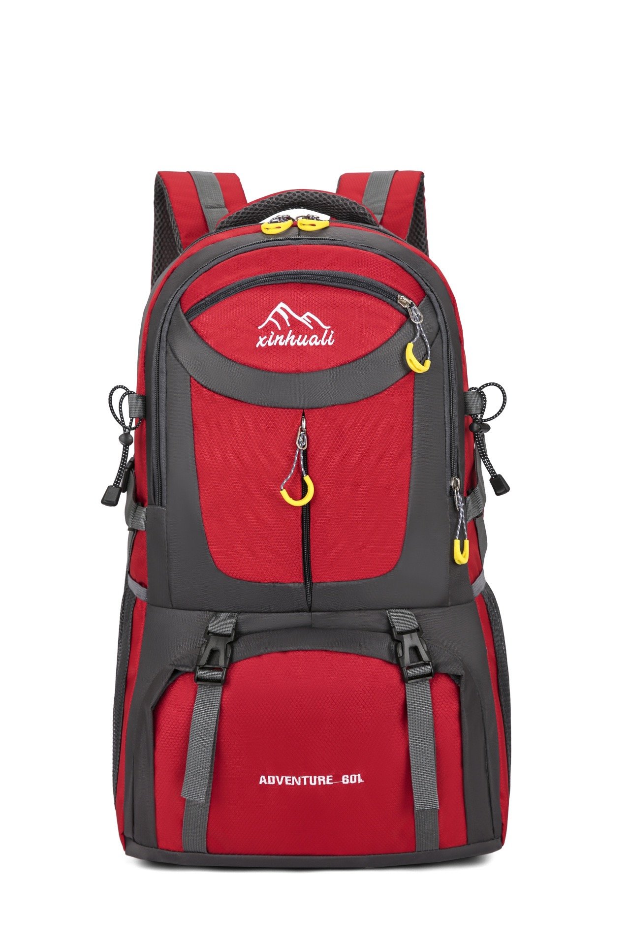 40L 880G travel backpack, black backpack, hiking backpack, water backpack, simple modern backpack, large backpack, plain black backpack, all black backpack, blue backpack - Image 5